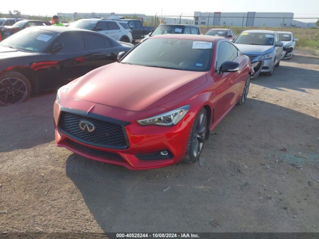 JN1FV7LK2NM660612 Infiniti Q60 Red Sport 400