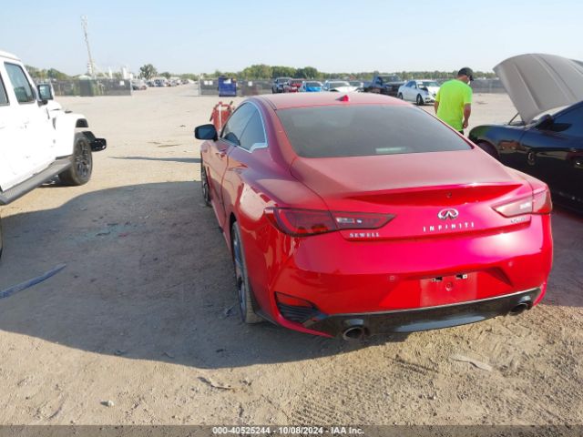 JN1FV7LK2NM660612 Infiniti Q60 Red Sport 400