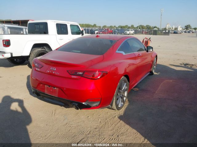 JN1FV7LK2NM660612 Infiniti Q60 Red Sport 400