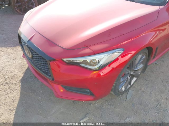JN1FV7LK2NM660612 Infiniti Q60 Red Sport 400