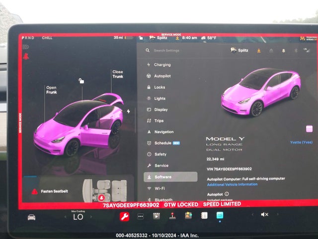 2023 TESLA MODEL Y 7SAYGDEE9PF663902 Photo 6