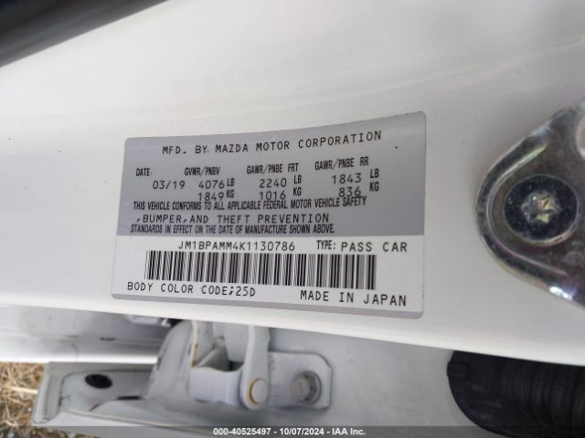 JM1BPAMM4K1130786 Mazda Mazda3 Preferred Package