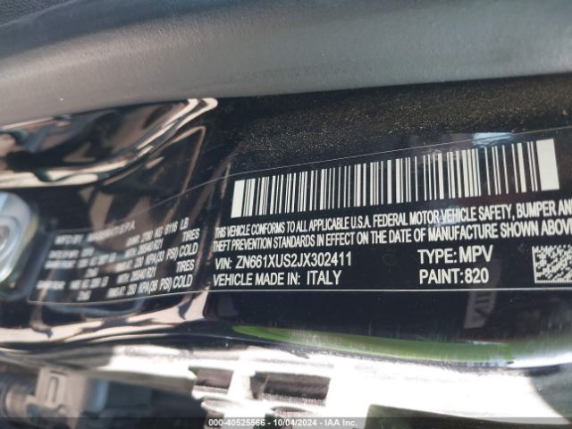 ZN661XUS2JX302411 Maserati Levante Gransport