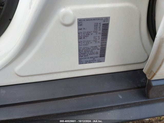 Nissan ROGUE SV 2017 5N1AT2MT1HC885987 Image 9