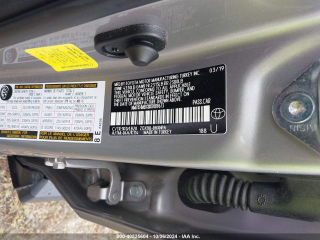 Toyota C-hr Limited 2019 NMTKHMBX8KR089673 Image 9