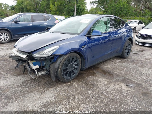 2021 TESLA MODEL Y 5YJYGDEE4MF243120 Photo 1