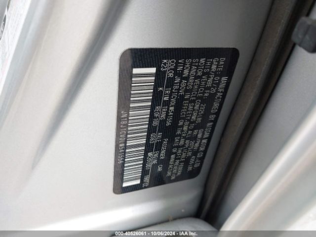 JN1BJ1CV0LW541556 Nissan Rogue Sport Sv Fwd Xtronic Cvt
