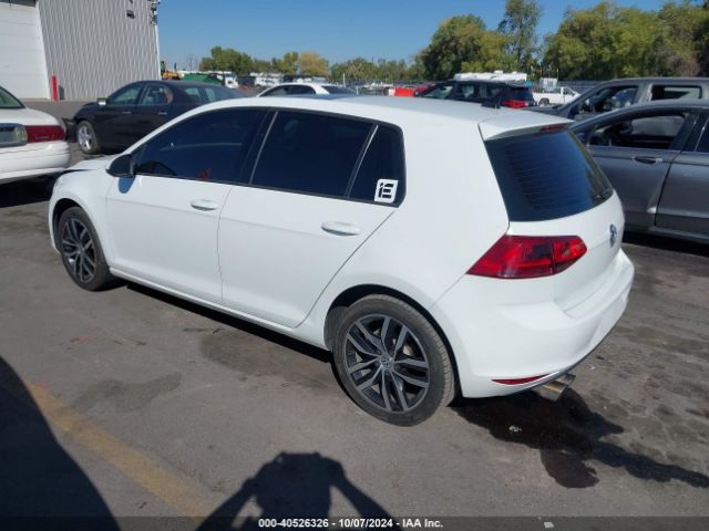 3VW217AU3FM043038 Volkswagen Golf Tsi Se 4-door