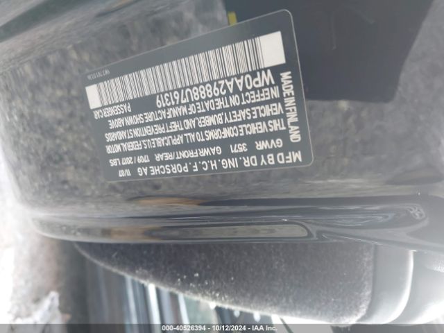 2008 PORSCHE CAYMAN WP0AA29888U761319 Photo 8