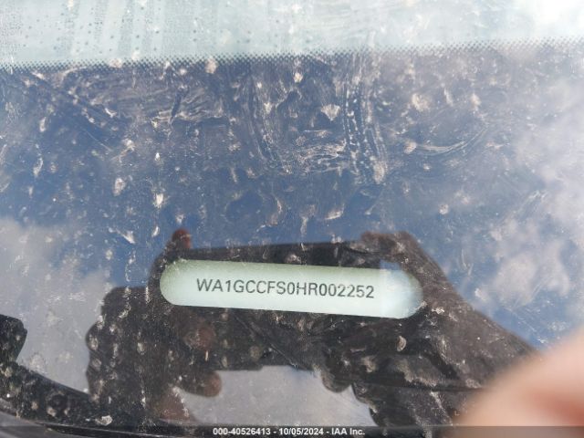 WA1GCCFS0HR002252 Audi Q3 2.0t Premium