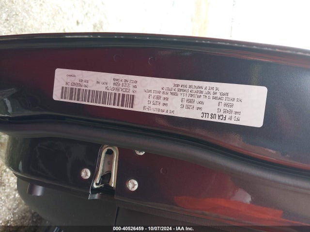 Dodge Charger Srt Hellcat Rwd 2019 2C3CDXL95KH571734 Image 9