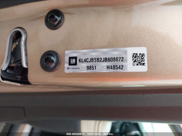 KL4CJBSB2JB608672 Buick Encore Preferred Ii