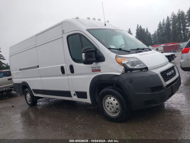 3C6URVJG0LE111022 RAM Promaster 3500 Cargo Van High Roof 159 Wb Ext