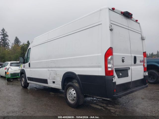 3C6URVJG0LE111022 RAM Promaster 3500 Cargo Van High Roof 159 Wb Ext