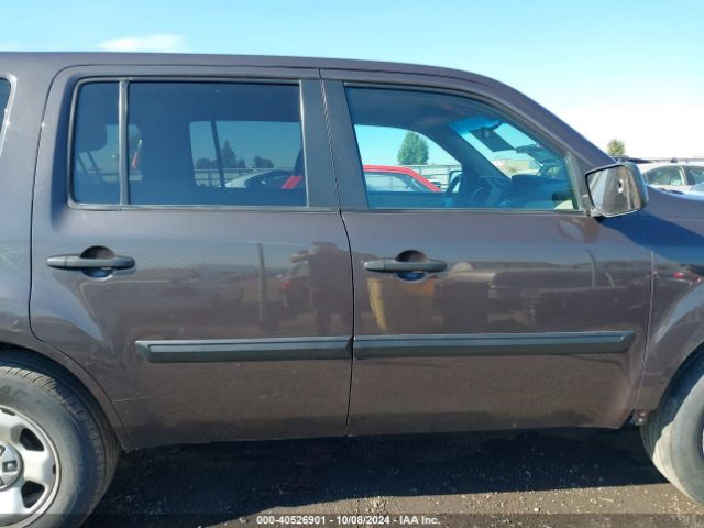 5FNYF4H27EB046545 Honda PILOT LX