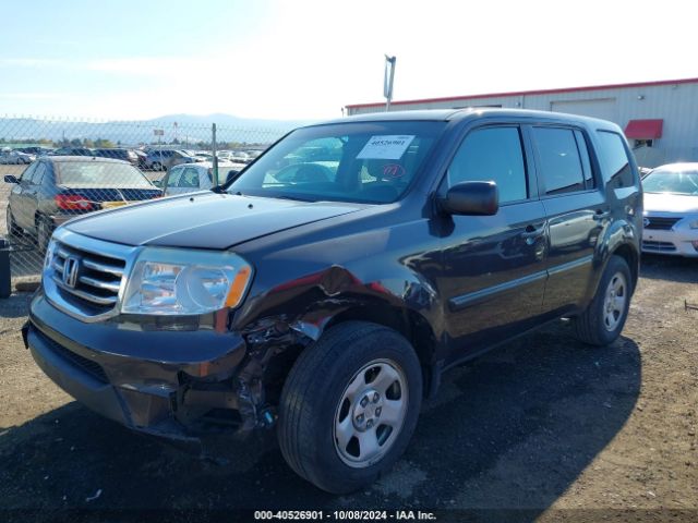 5FNYF4H27EB046545 Honda PILOT LX