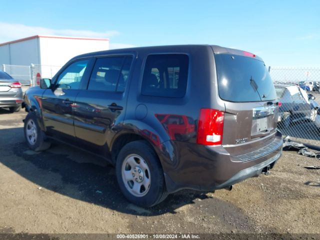5FNYF4H27EB046545 Honda PILOT LX