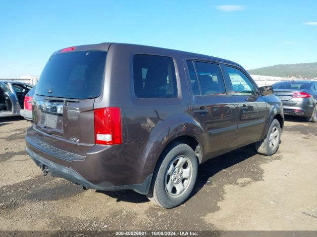 5FNYF4H27EB046545 Honda PILOT LX