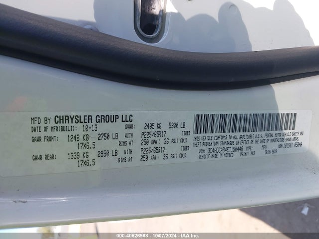 3C4PDCAB4ET150448 Dodge Journey American Value Pkg