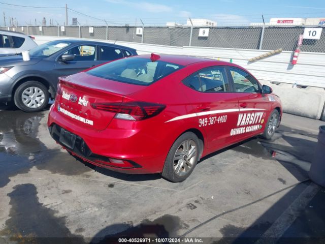 5NPD84LF5KH442649 Hyundai ELANTRA SEL
