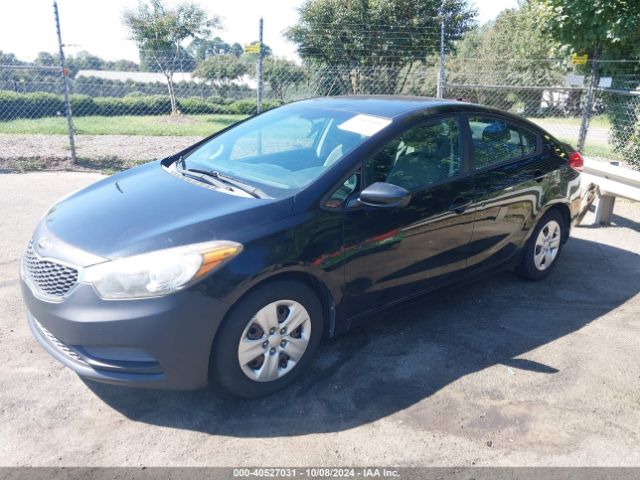 KNAFK4A65F5375034 KIA FORTE LX