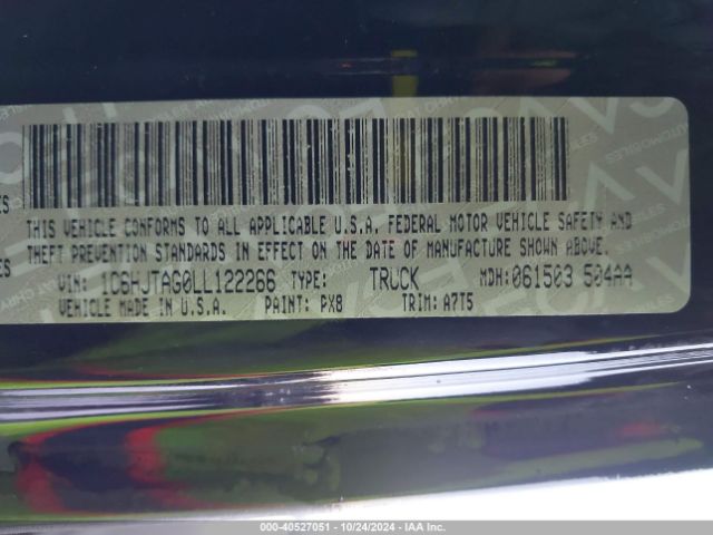 1C6HJTAG0LL122266 Jeep Gladiator Sport S 4x4
