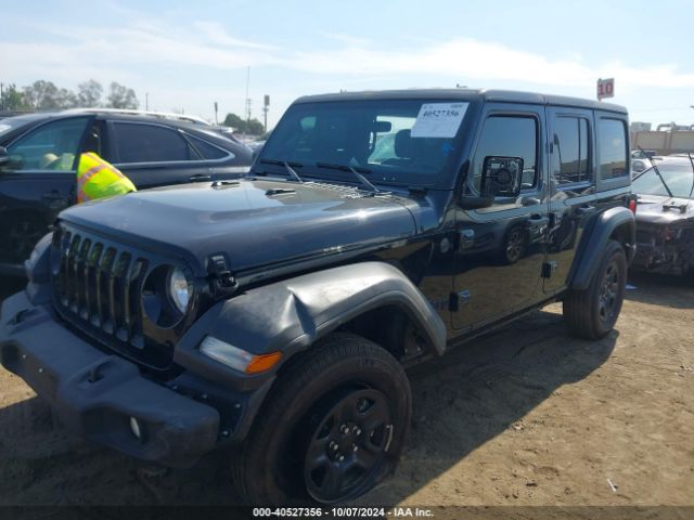 1C4HJXDN0NW251653 Jeep Wrangler Unlimited Sport 4x4