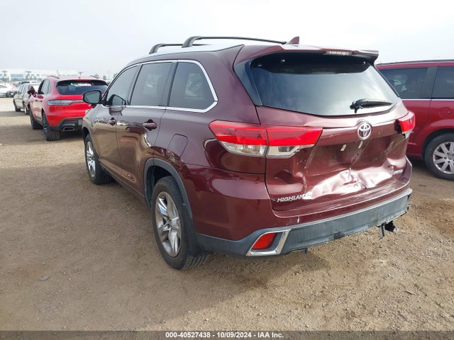5TDYZRFH7KS329837 Toyota Highlander Limited