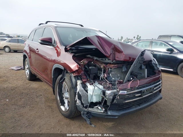 5TDYZRFH7KS329837 Toyota Highlander Limited