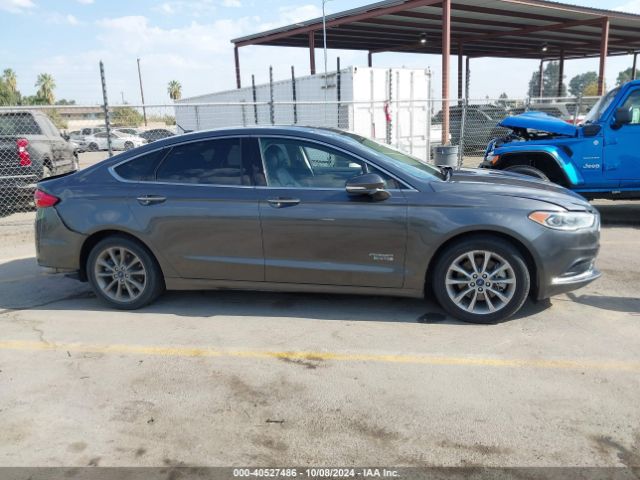 3FA6P0PU0JR110911 Ford Fusion Energi Se Luxury