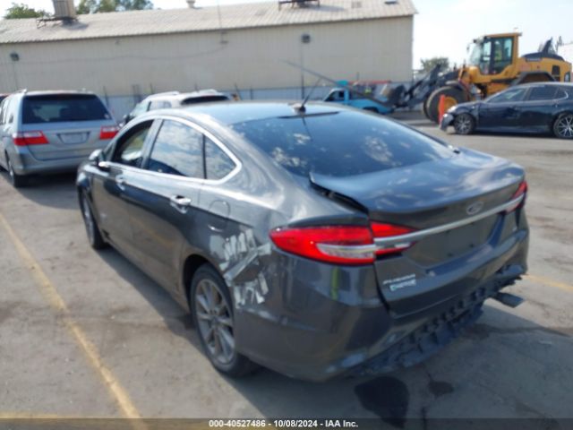 3FA6P0PU0JR110911 Ford Fusion Energi Se Luxury
