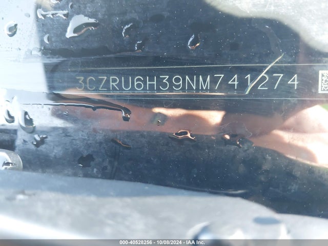 Honda Hr-v Awd Lx 2022 3CZRU6H39NM741274 Image 9