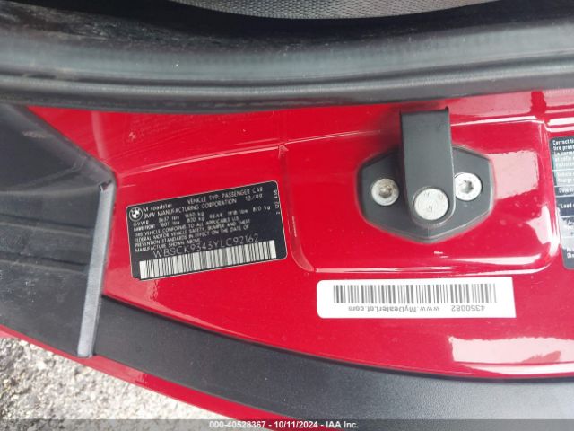 2000 BMW M WBSCK9343YLC92162 Photo 8