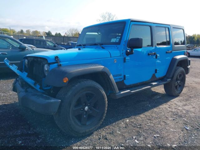 1C4BJWDG0JL890953 Jeep Wrangler Jk Unlimited Sport S 4x4