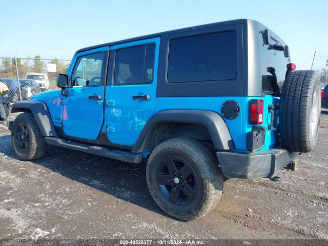 1C4BJWDG0JL890953 Jeep Wrangler Jk Unlimited Sport S 4x4