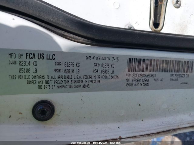 2C3CCABG4FH903913 Chrysler 300 300s
