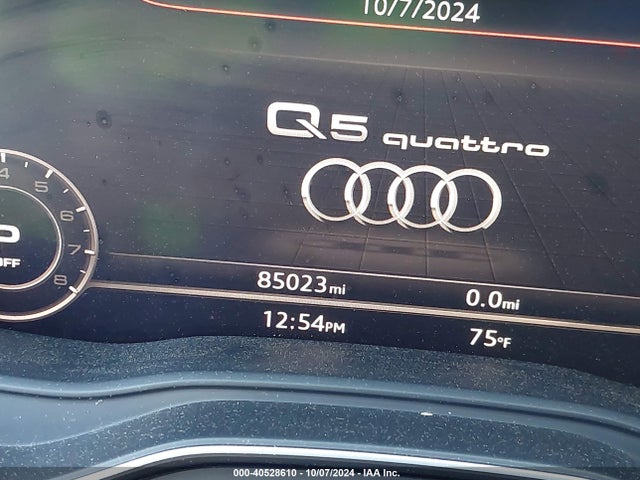 WA1BNAFY6J2020282 Audi Q5 2.0t Premium/2.0t Tech Premium