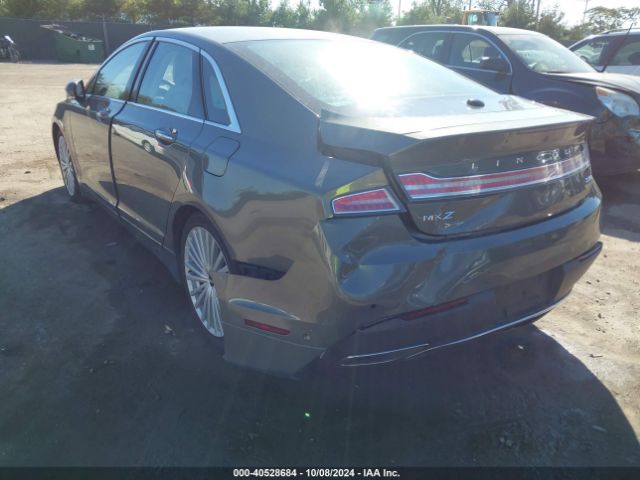 3LN6L5MU4HR606534 Lincoln Mkz Hybrid Reserve