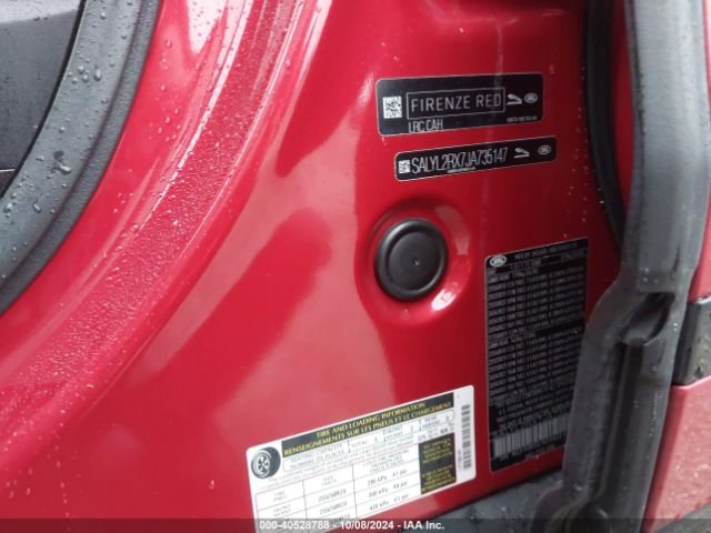 SALYL2RX7JA735147 Land Rover Range Rover Velar P250 Se R-dynamic