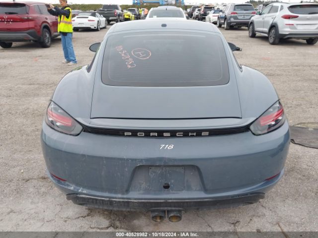 WP0AA2A80JK261619 Porsche 718 Cayman