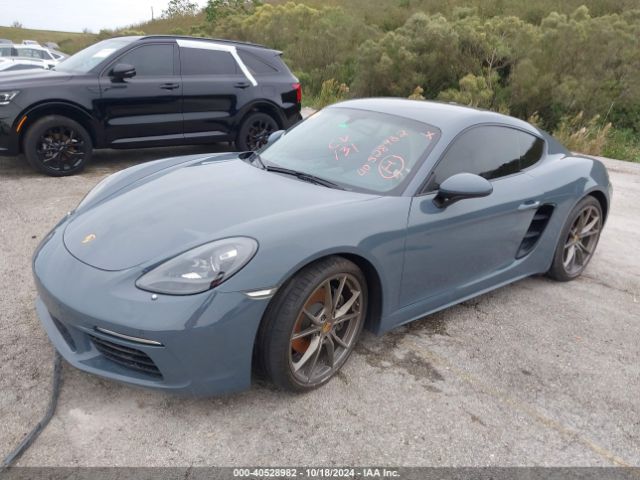 WP0AA2A80JK261619 Porsche 718 Cayman