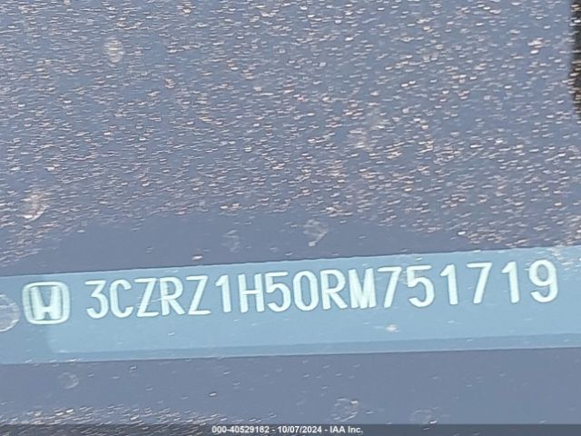 3CZRZ1H50RM751719 Honda Hr-v 2wd Sport/2wd Sport W/o Bsi