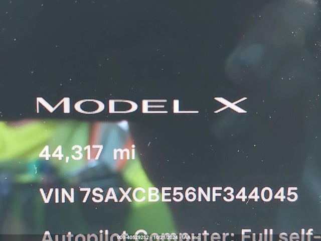 Tesla Model X Dual Motor All-wheel Drive 2022 7SAXCBE56NF344045 Image 14