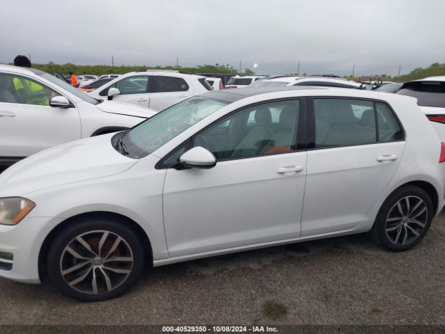 3VW217AU9FM000985 Volkswagen Golf Tsi Se 4-door