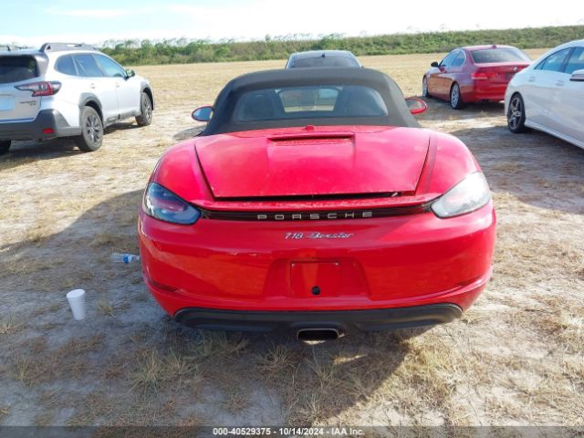 WP0CA2A89HS220599 Porsche 718 Boxster