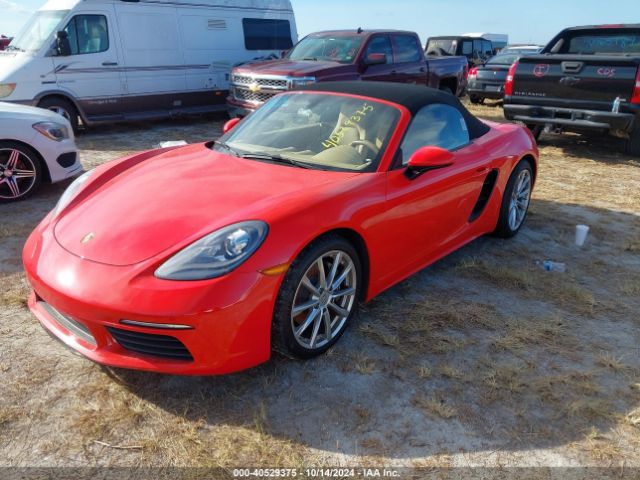 WP0CA2A89HS220599 Porsche 718 Boxster
