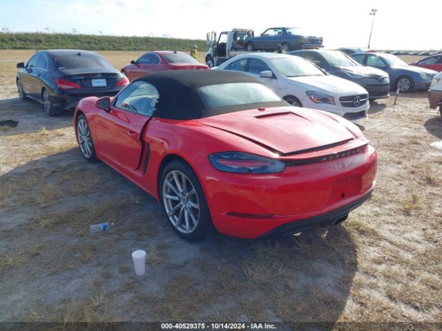 WP0CA2A89HS220599 Porsche 718 Boxster