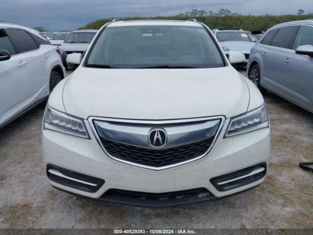 5FRYD4H95GB053448 Acura Mdx Advance   Entertainment Packages/advance Package