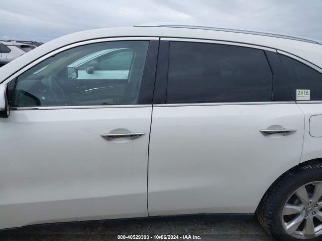 5FRYD4H95GB053448 Acura Mdx Advance   Entertainment Packages/advance Package