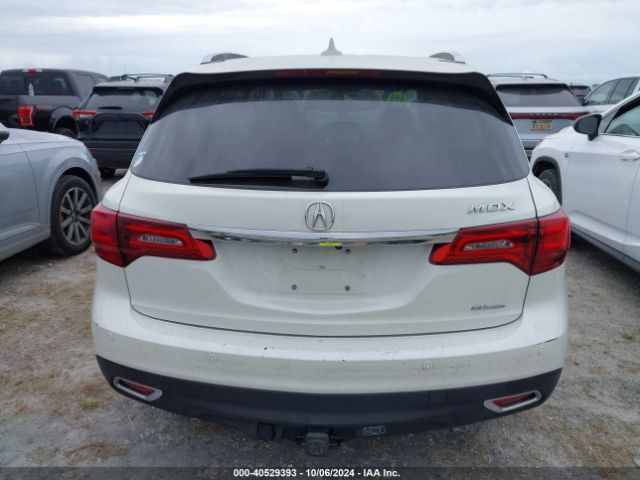 5FRYD4H95GB053448 Acura Mdx Advance   Entertainment Packages/advance Package